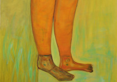 Marilyn's Legs-180x130-Oil on Canvas